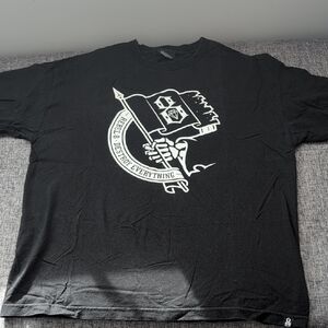 Men's Rebel 8 Black Graphic Tee